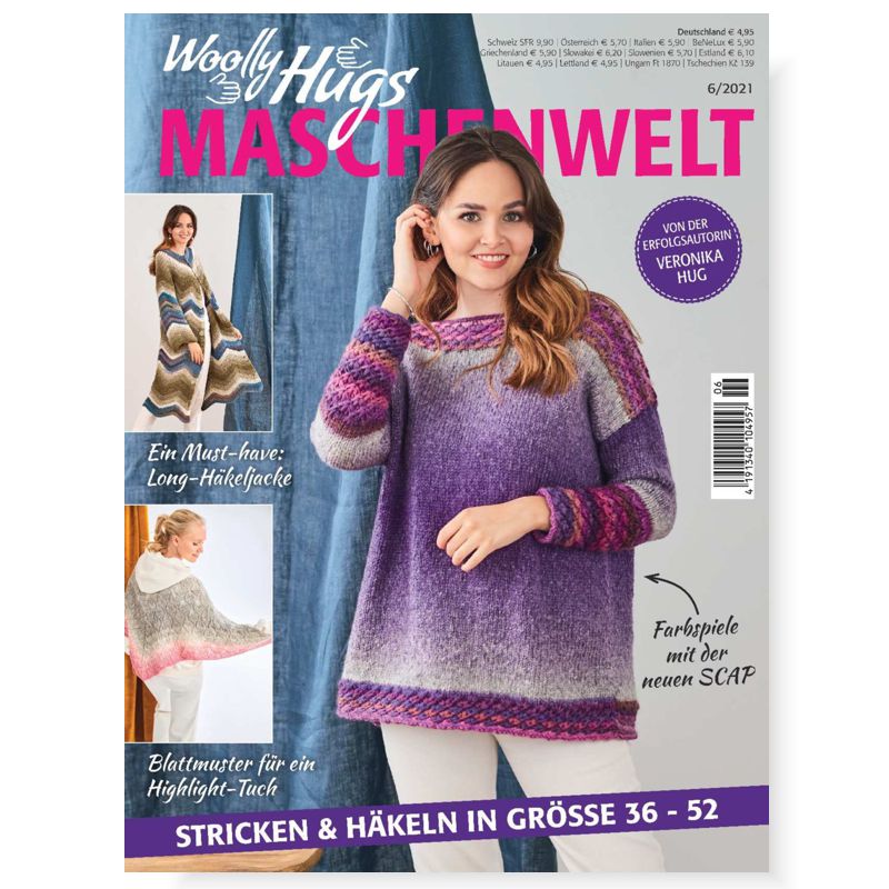 Heft "Woolly Hugs - Maschenwelt 06/2021"