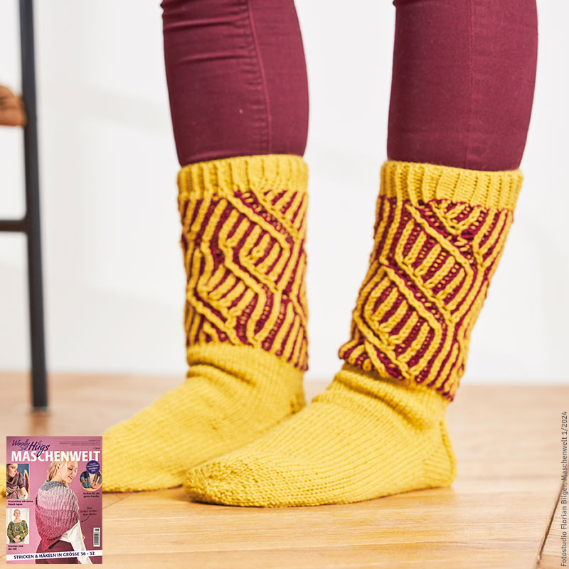 Sofa-Socken "Merino Stretch" 109254.24