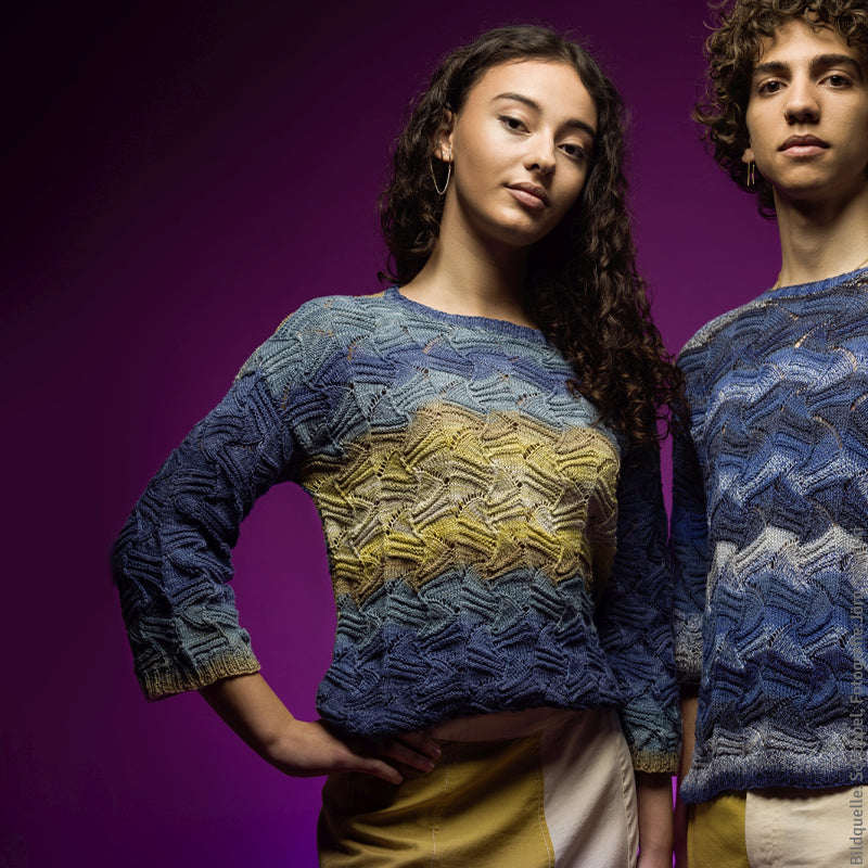 Damenpullover "Zauberball Cotton" 109300.10a