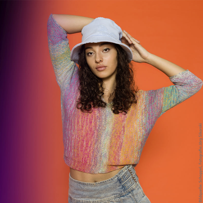 Damenpullover "Zauberball Crazy Cotton" 109300.7