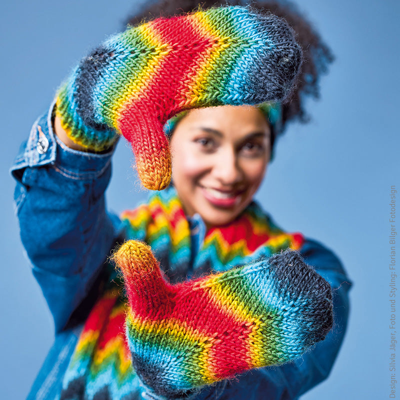 Stirnband, Schal und Handschuhe "Year Socks Express" 109330.13-15