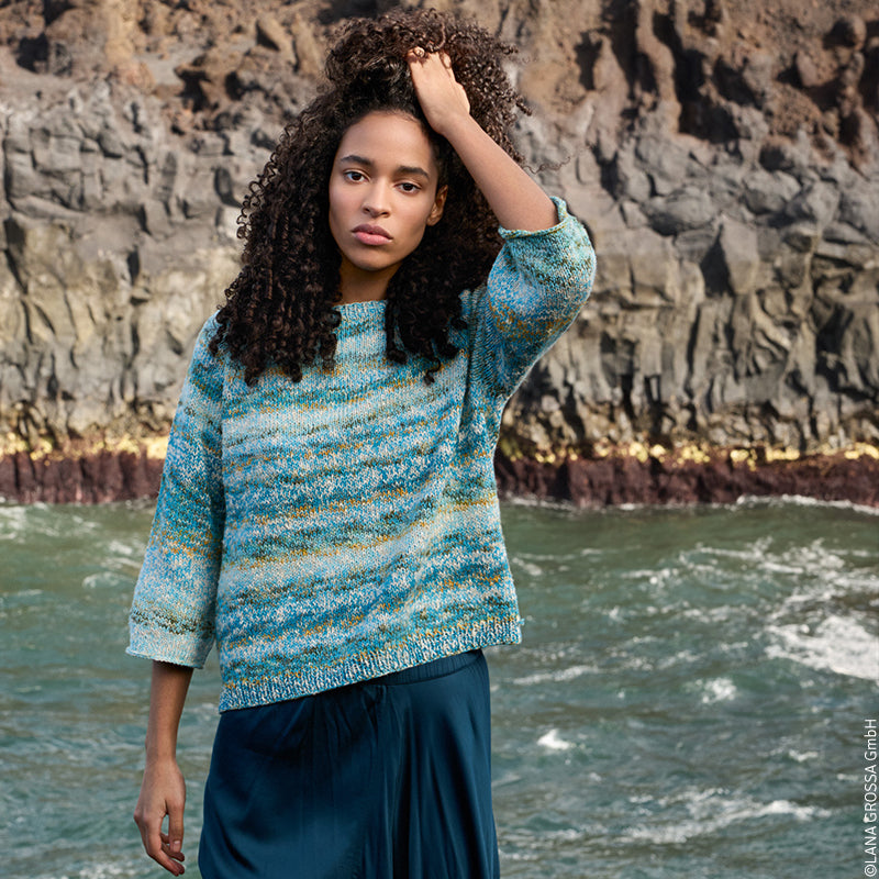 Damenpullover "Gomitolo Tono & Gomitolo Hippie" 109336.6