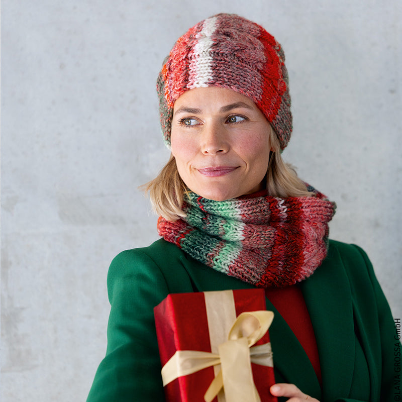 Mütze und Loop "Christmas Edition Big" 109372.2