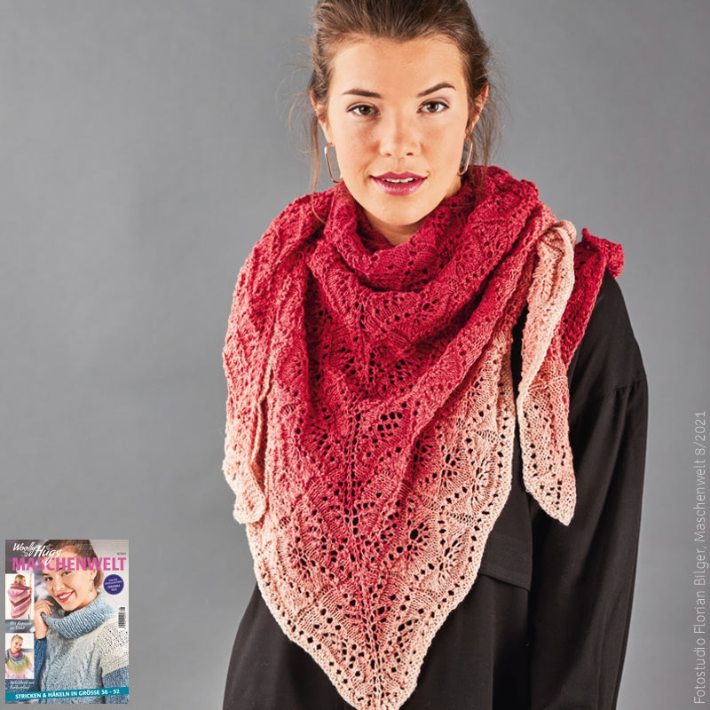 Dreiecktuch "Bobbel Cotton XXL" LK4462
