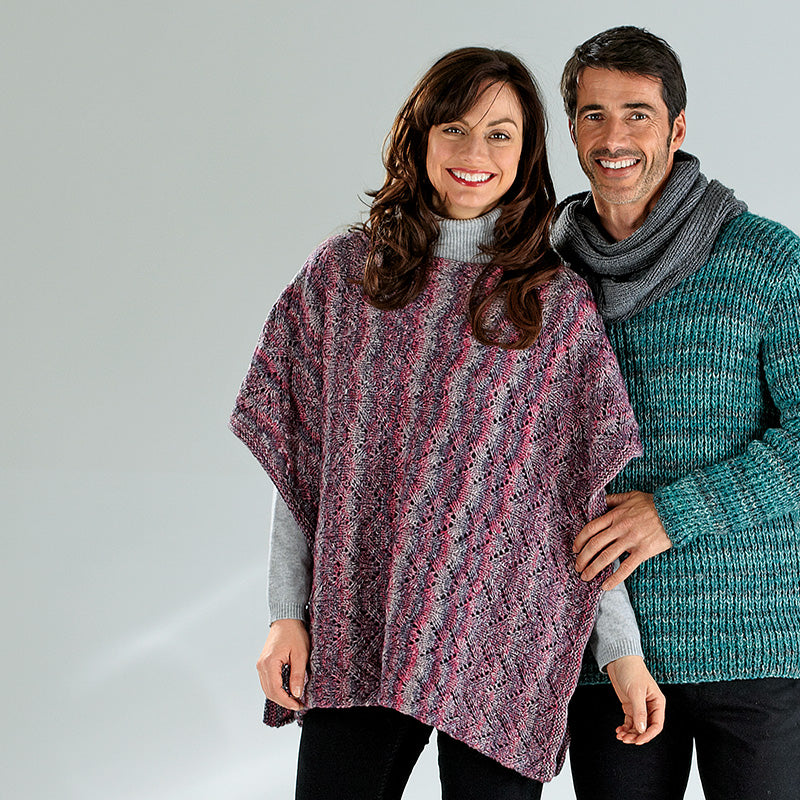 Damenponcho "Arbeitsstrumpf" 757028