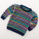 Kinderpullover "Feinstrumpf Color" 757177