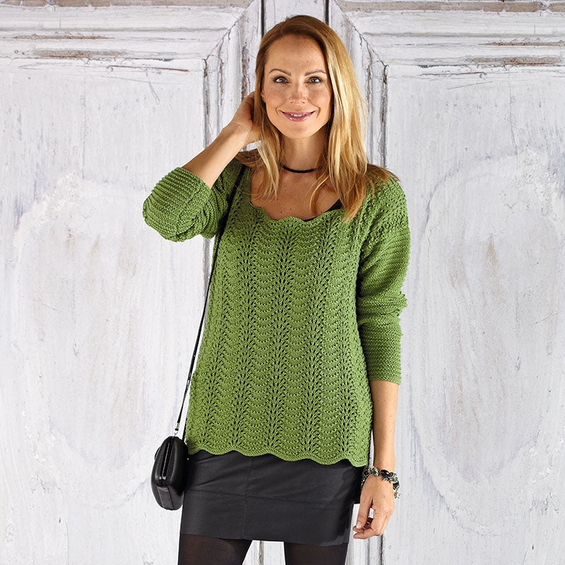 Damenpullover "Seidenglanz" 759032