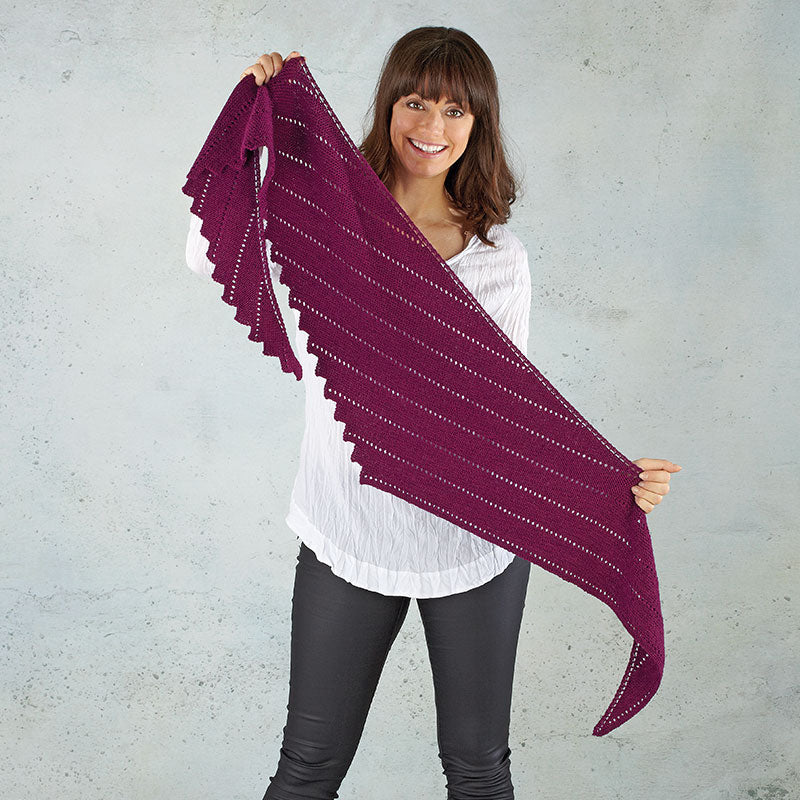 Drachenschwanztuch "Merino Extrafein" 760038