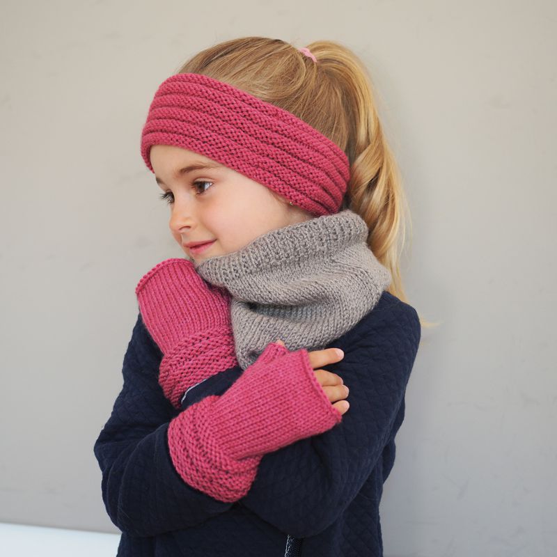 Stirnband, Loop und Handstulpen "Mali" 762100