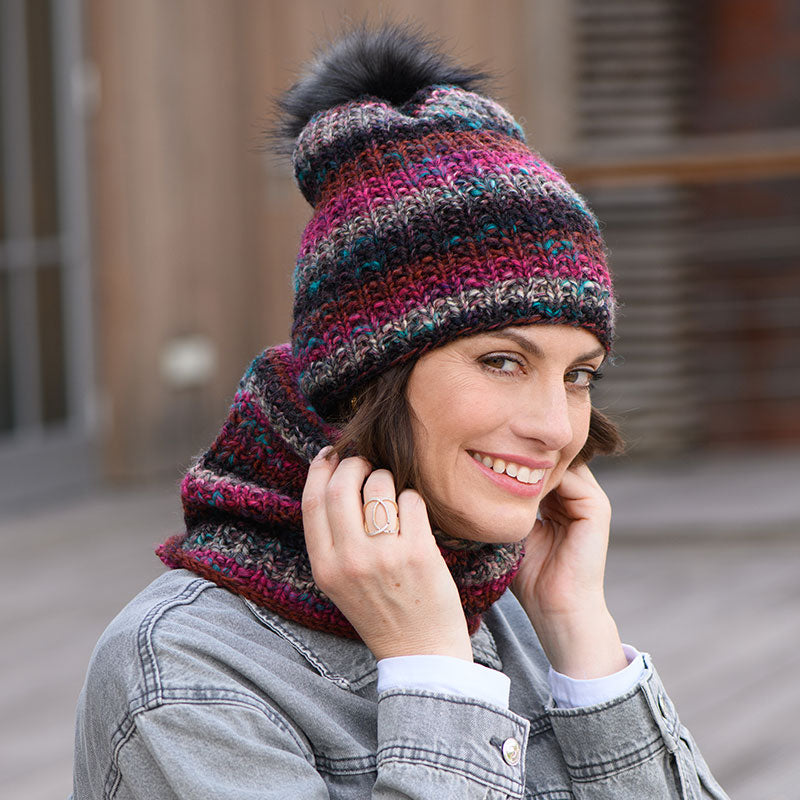 Mütze mit Loop "Corvara" 765023