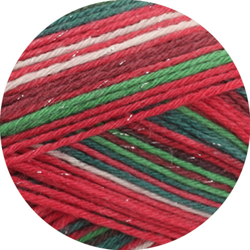 Meilenweit 100 Merino 6f. Christmas Lurex 8