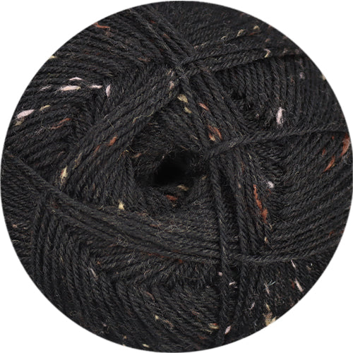 Meilenweit 100 Tweed schwarz