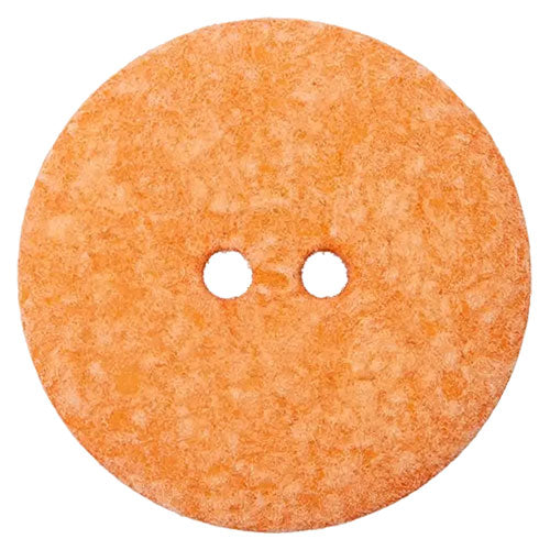 Zweilochknopf orange 12mm