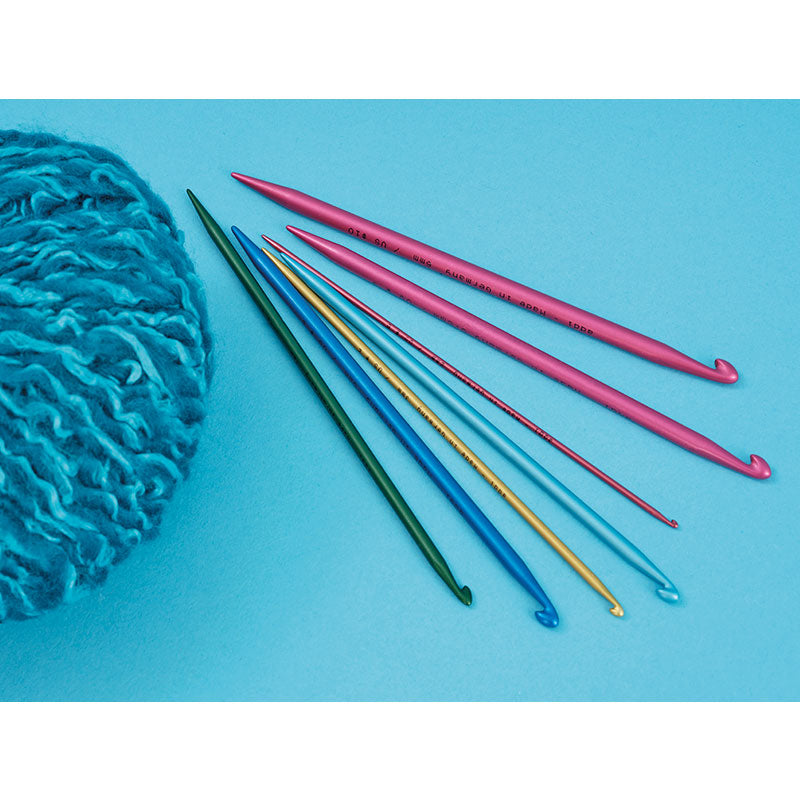 Häkelnadel mit Stricknadelspitze "addiDuett"