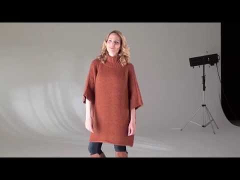 Damenponcho-Pullover "Ideal" 756112