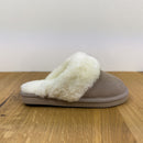 Lammfell-Pantoffeln beige
