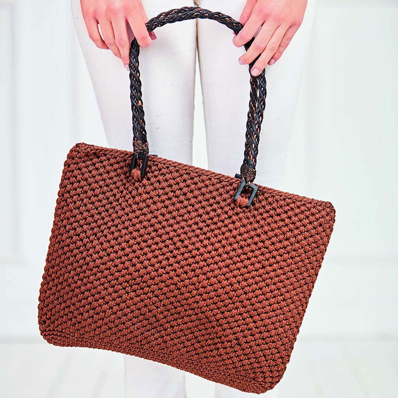 Gehäkelte Tasche "Rope" LK4137