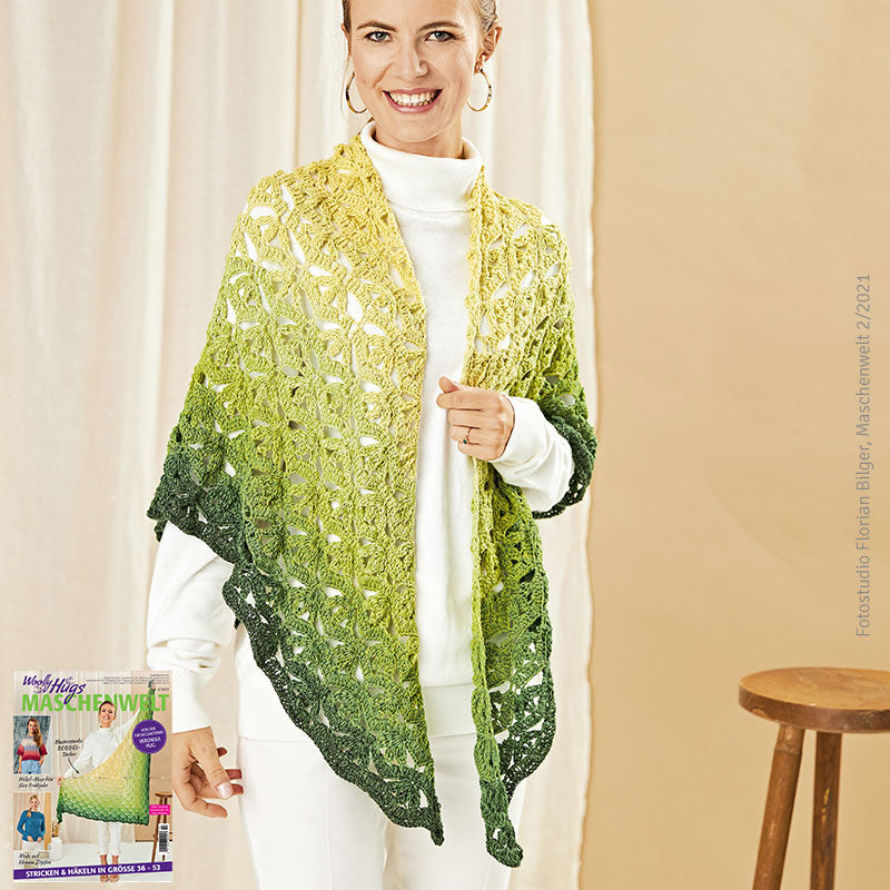 Dreiecktuch "Bobbel Cotton XXL" 762124