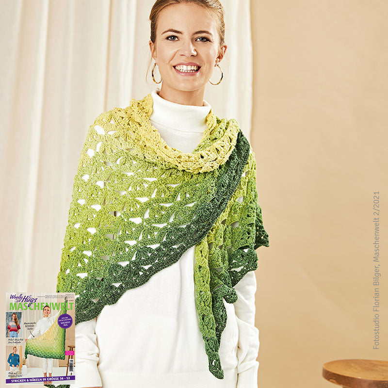 Dreiecktuch "Bobbel Cotton XXL" 762124