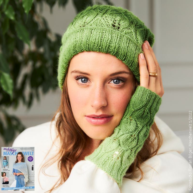 Damenmütze mit Armstulpen "Year Socks" LK4480