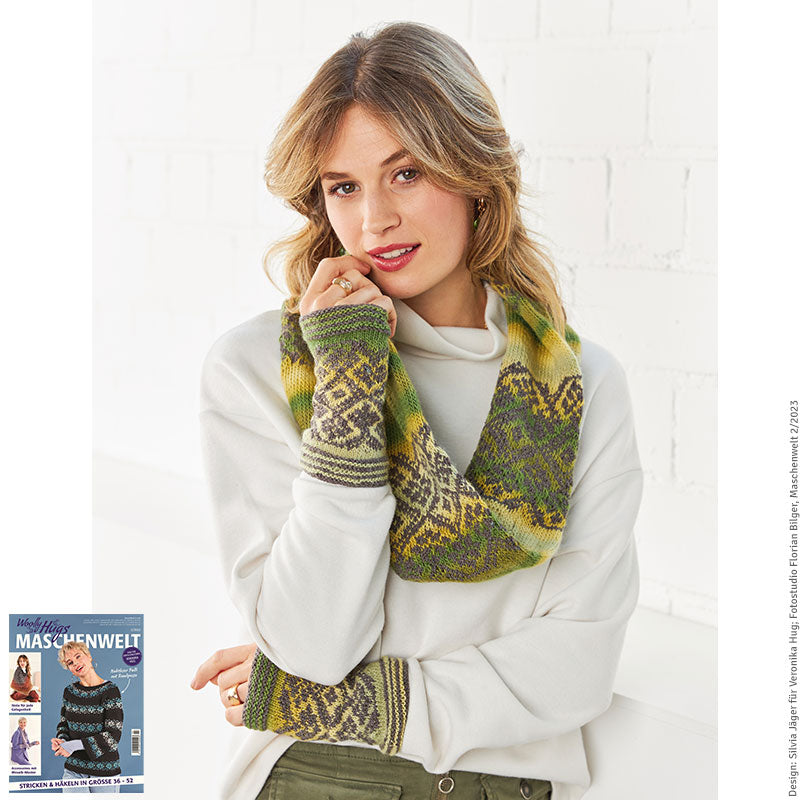 Loop mit Armstulpen "Merino Silk Socks & Year Socks" LK4668