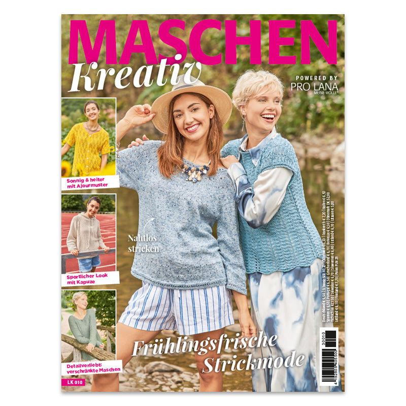 Heft "Kreativ Maschen 1/2023  LK010"