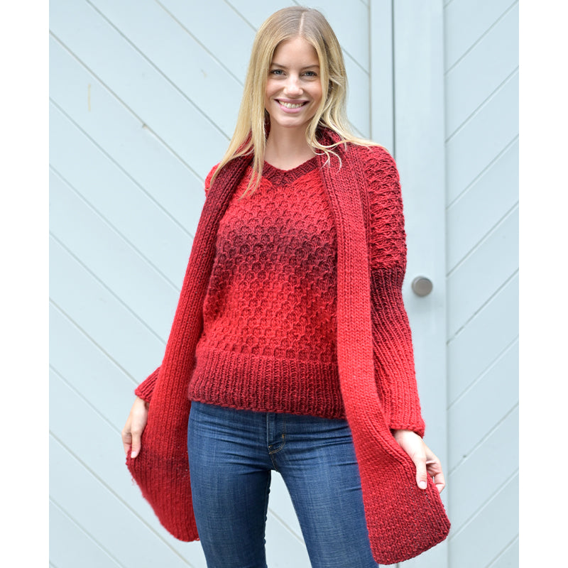 Damenpullover mit Schal "Fano Linie 359" 109243.4