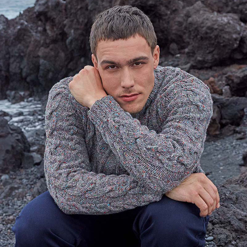 Herrenpullover "Donegal Tweed+" 109272.17
