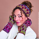 Stirnband und Stulpen "Paint Socks & Merino Silk Socks" 109331.7-8