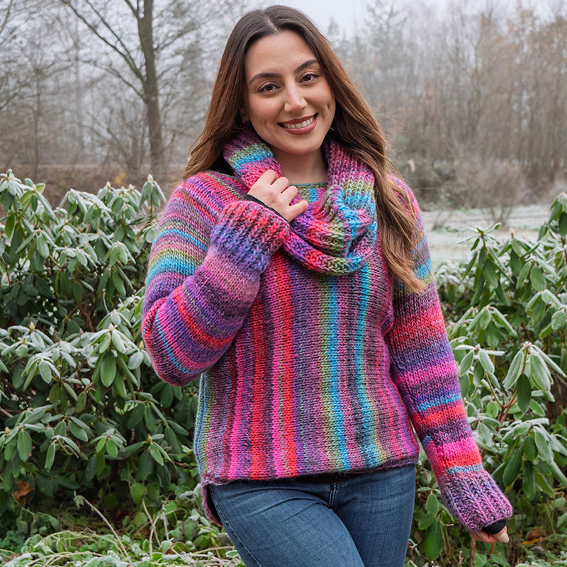 Damenpullover und Loop "Fano Linie 359" 766125
