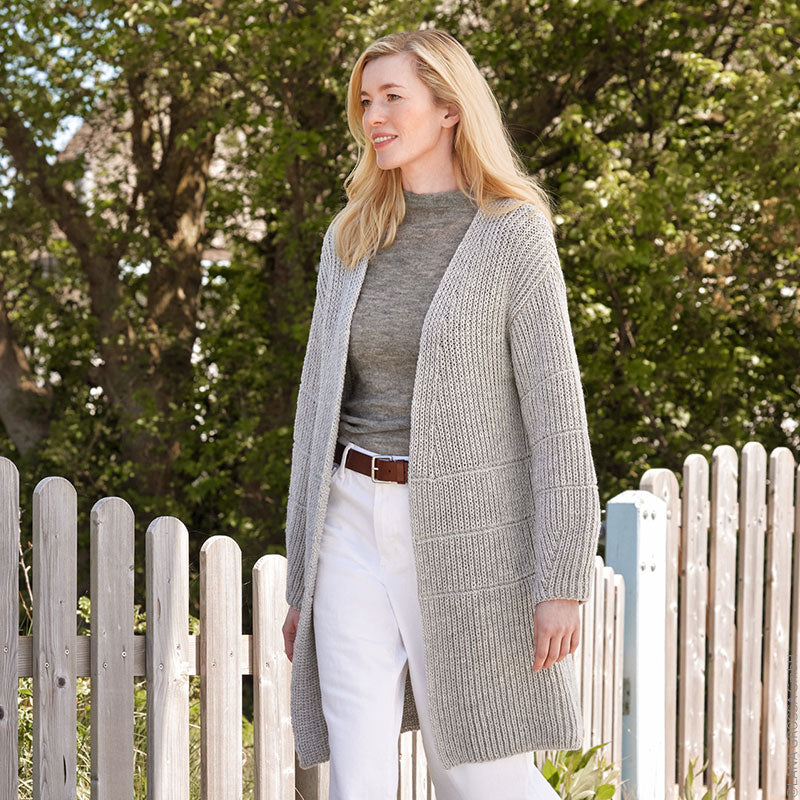 Damenlongjacke "Cool Wool Big" 109363.29