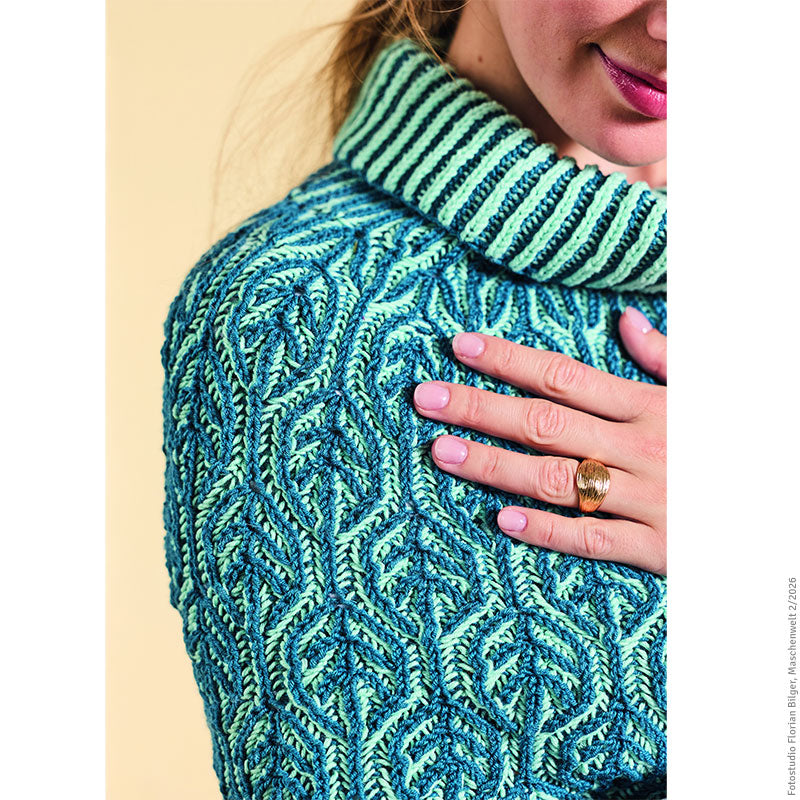 Damenponcho "Merino Silk Socks" 109394.10