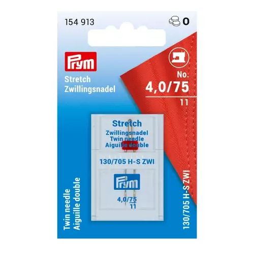 Doppel-Nähmaschinennadel "Stretch" 130/705, 75/4,0mm