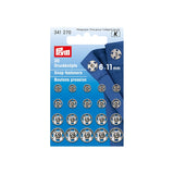 20 Druckknöpfe 6-11mm