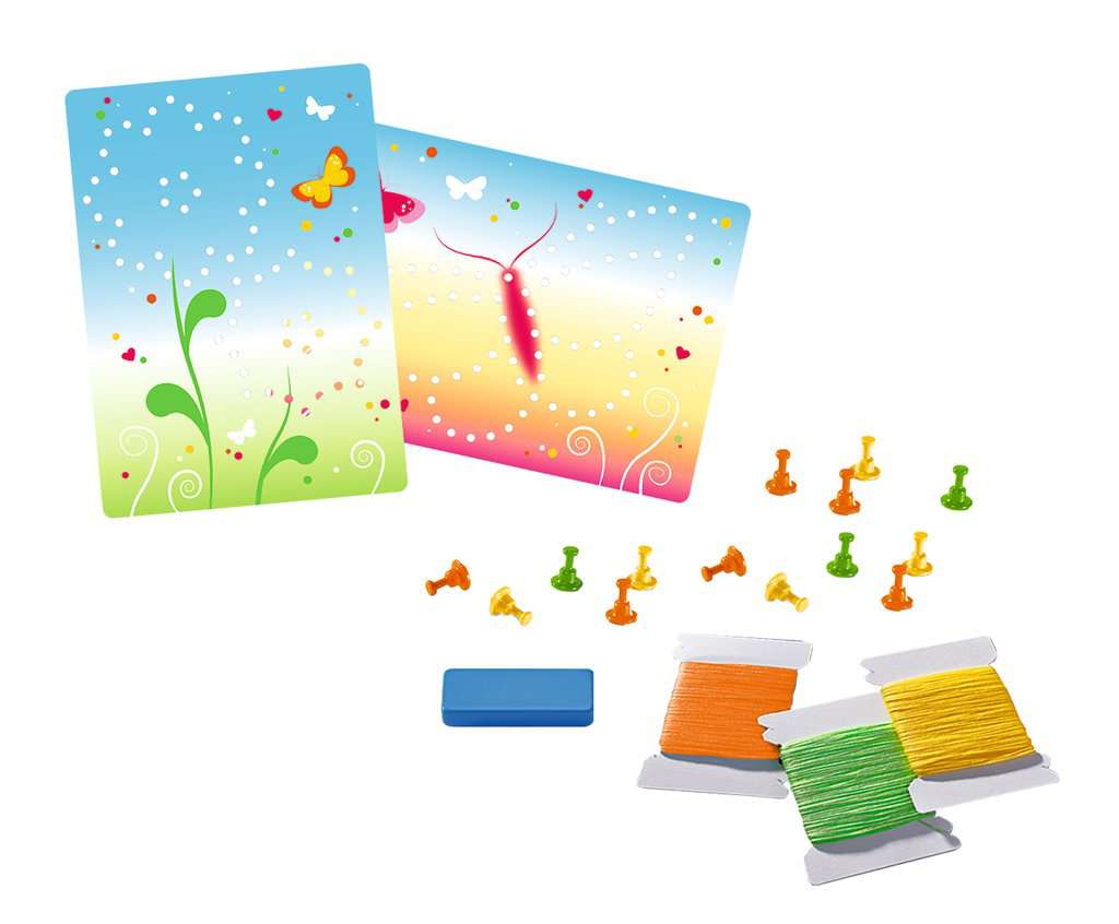 BeCreative - Fadenbilder Schmetterlinge
