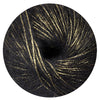 schwarz/gold-metallic