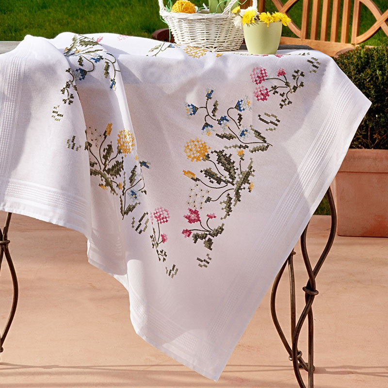 Mitteldecke "Frühlingsblumen"