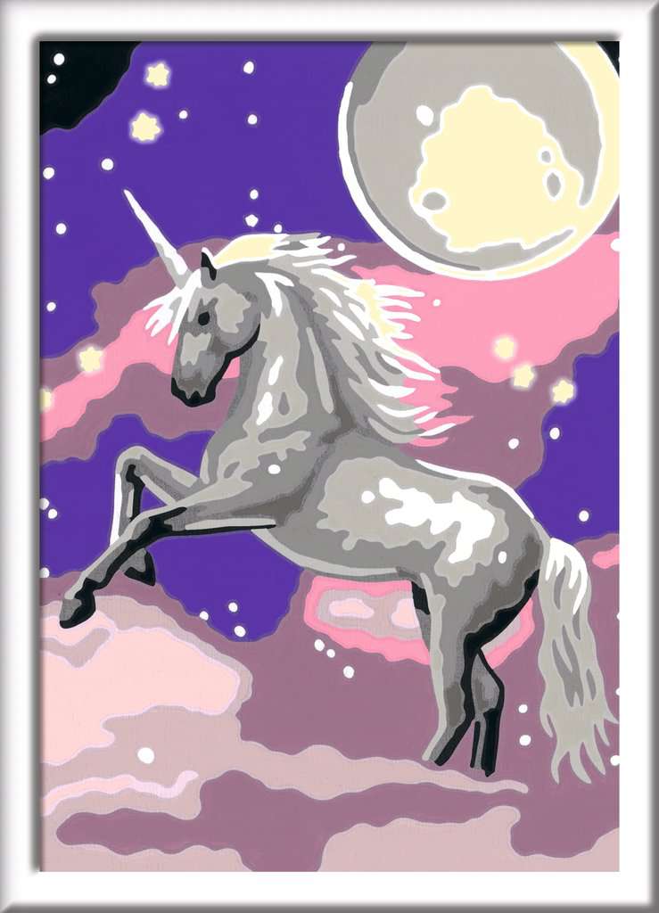 Malen nach Zahlen  - Einhorn