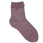 Feinstrumpf Tweed lavendel