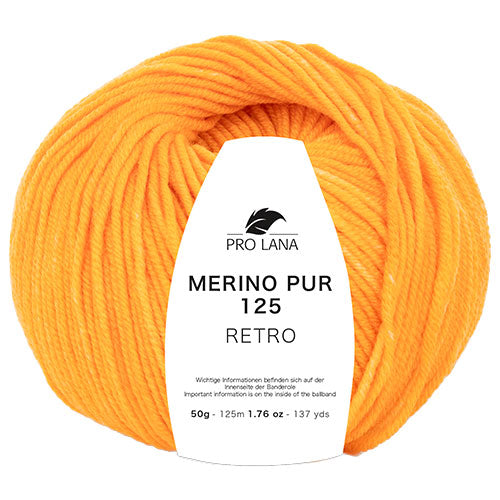 Merino 125 Retro mango meliert