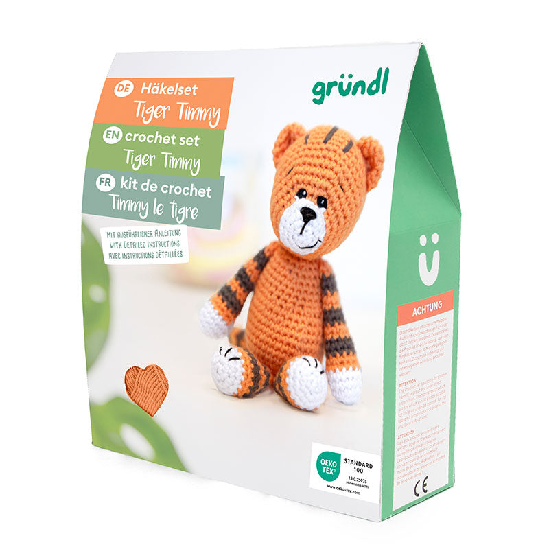 Häkelset "Tiger Timmy"