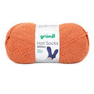 Hot Socks Glitter orange