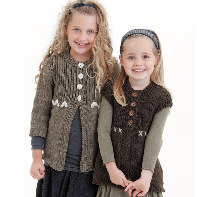 Kinderweste "Trachtenwolle" 751074