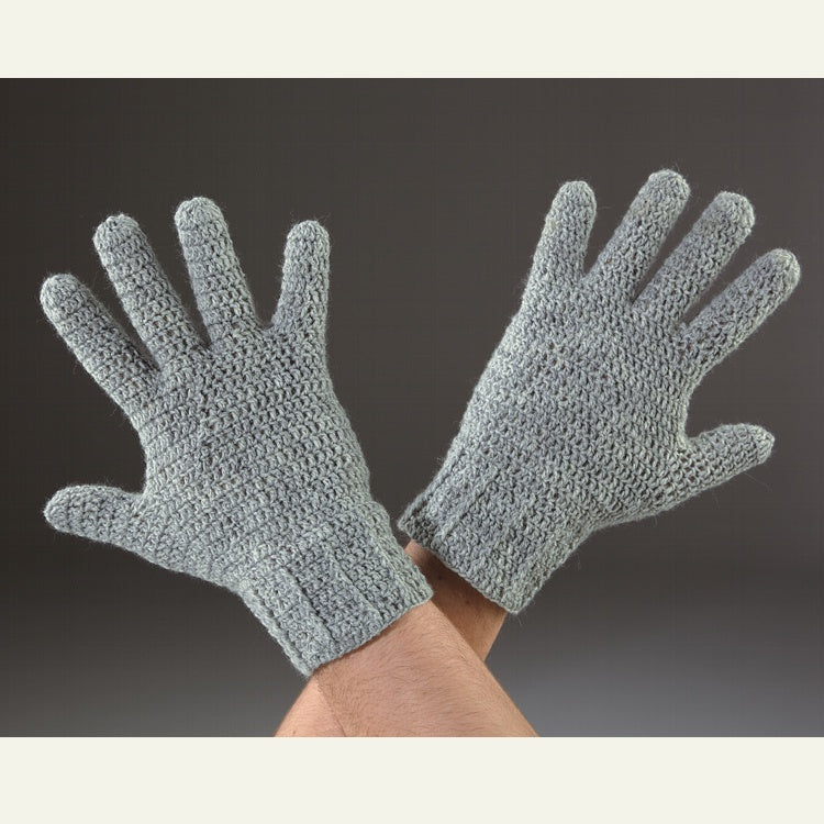 Gehäkelte Fingerhandschuhe "Feinstrumpf" 753021
