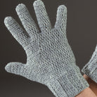 Gehäkelte Fingerhandschuhe "Feinstrumpf" 753021