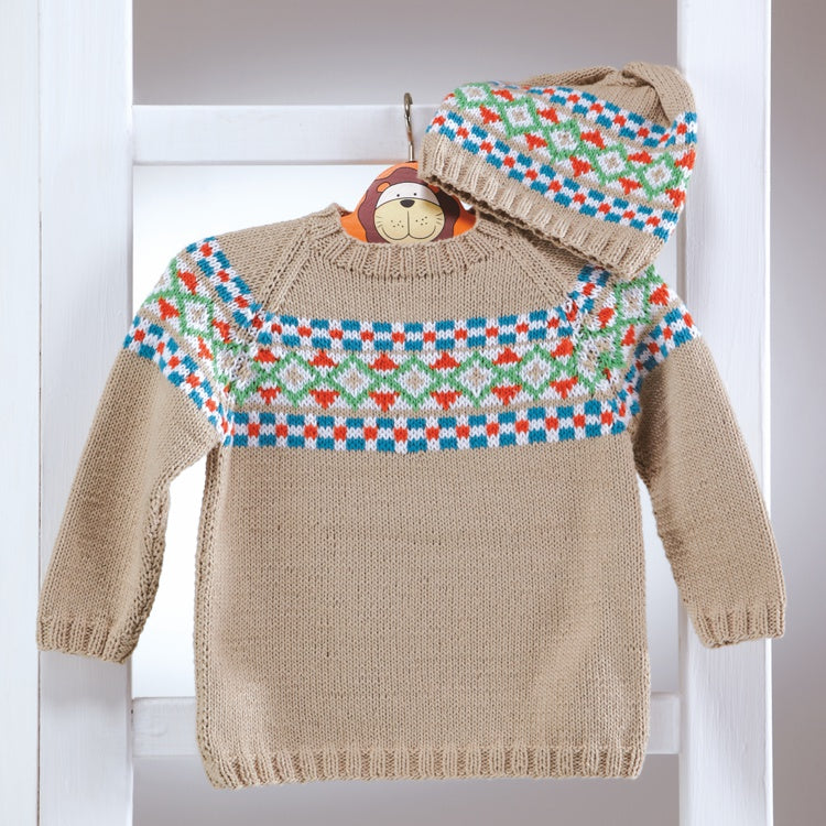 Kleinkinderpullover & Mütze "Macau" 754195