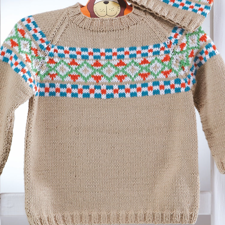 Kleinkinderpullover & Mütze "Macau" 754195