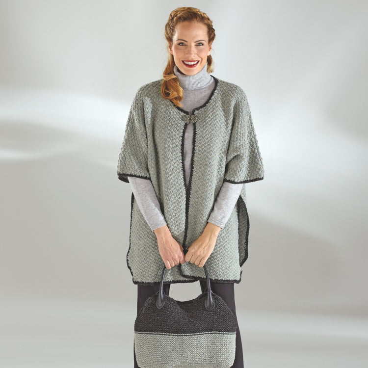 Damencape "Tweed" 755029