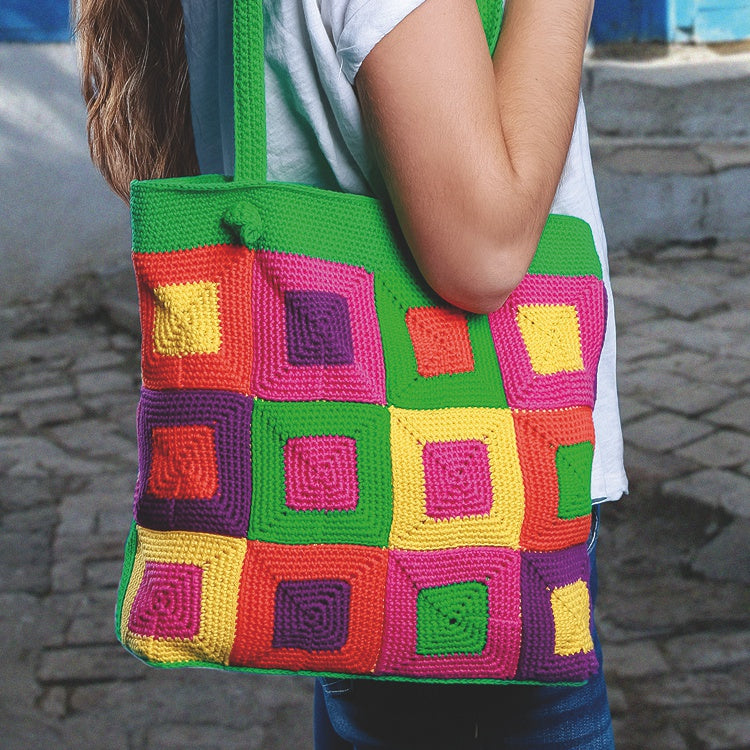 Häkeltasche "Cotton Fun" 755225