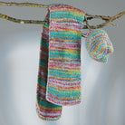 Kindermütze & Schal "Feinstrumpf Color" 756137